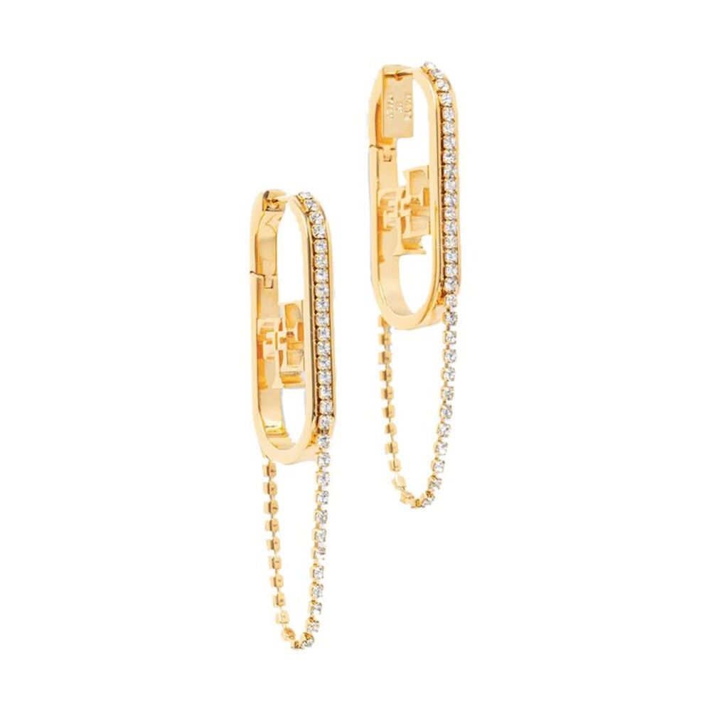 Elisabetta Franchi Women Logo Earrings